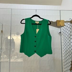 Green Vest Top